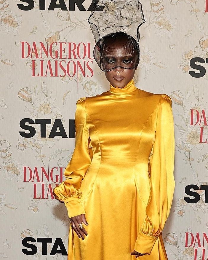 Colette Dallas Tchantcho at Dangerous Liasisons Red Carpet