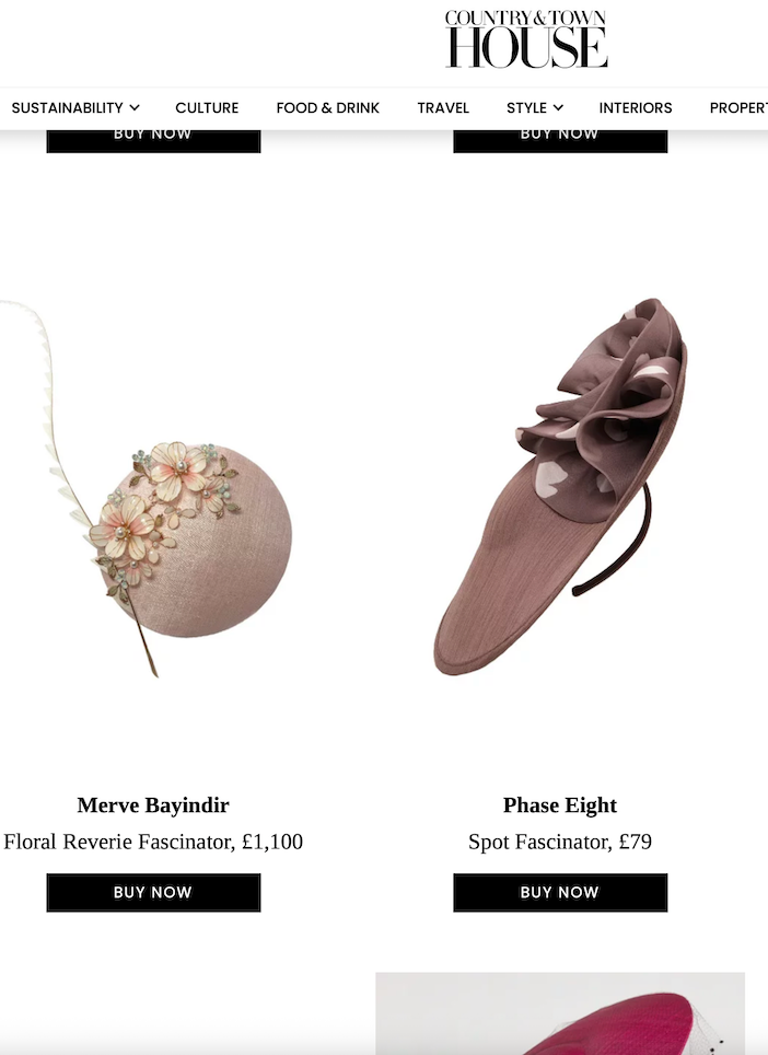 COUNTRY & TOWN HOUSE MAGAZINE x MERVE BAYINDIR