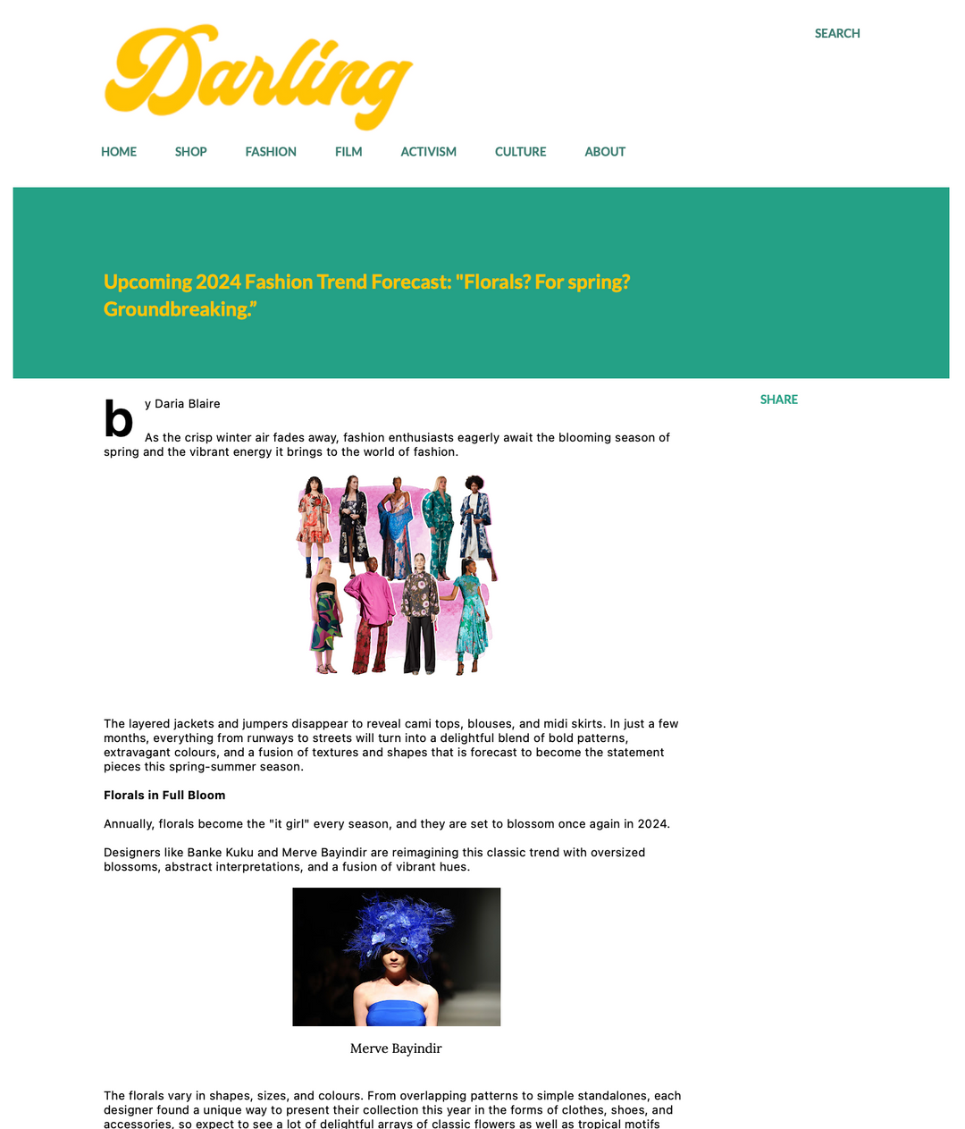 DARLING MAZAGAZINE