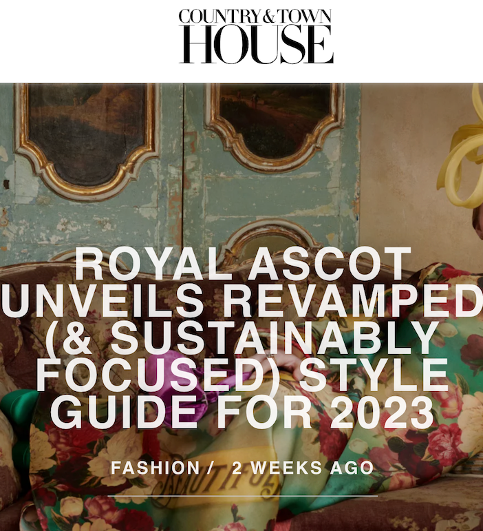 COUNTRY & TOWN HOUSE MAGAZINE x MERVE BAYINDIR