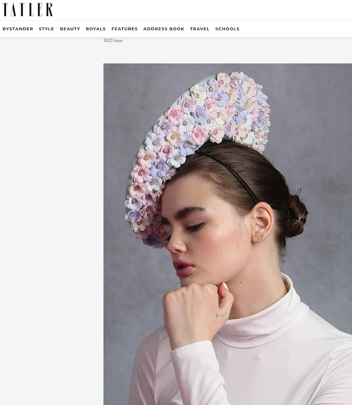 TATLER MAGAZINE x MERVE BAYINDIR