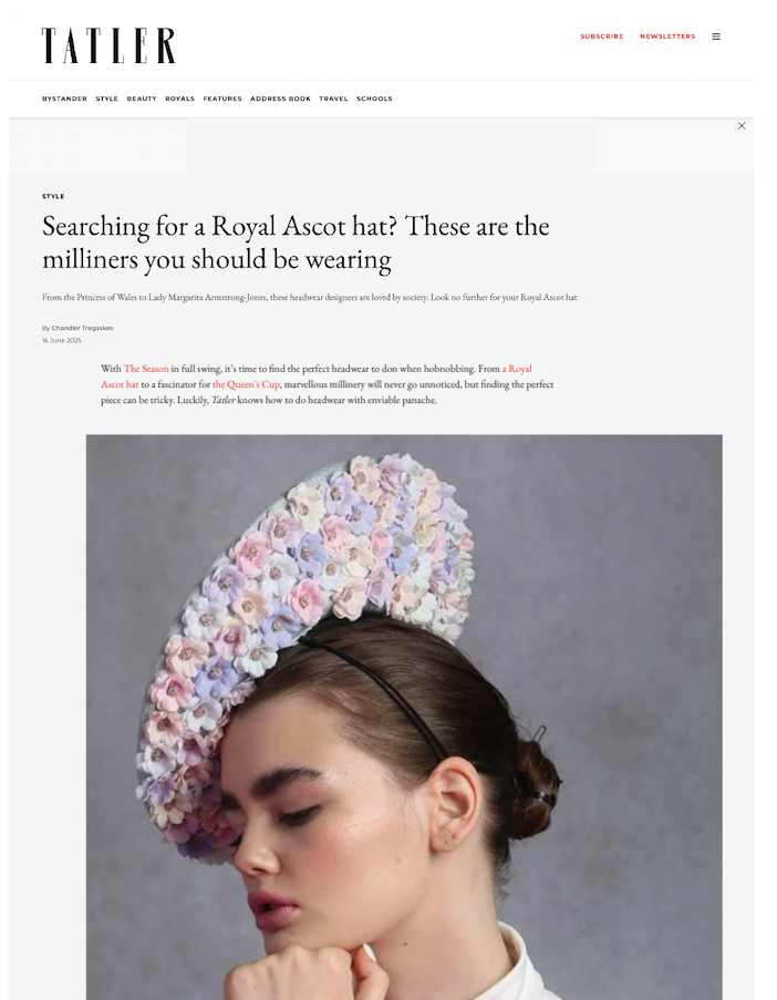 TATLER x MERVE BAYINDIR