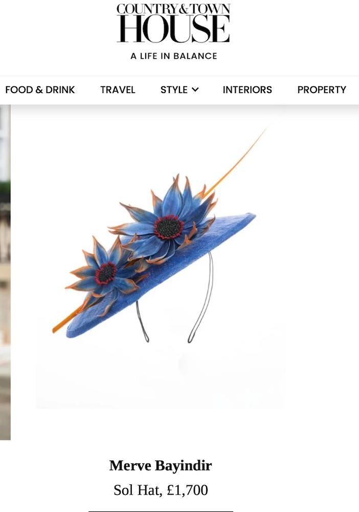 COUNTRY & TOWN HOUSE x MERVE BAYINDIR
