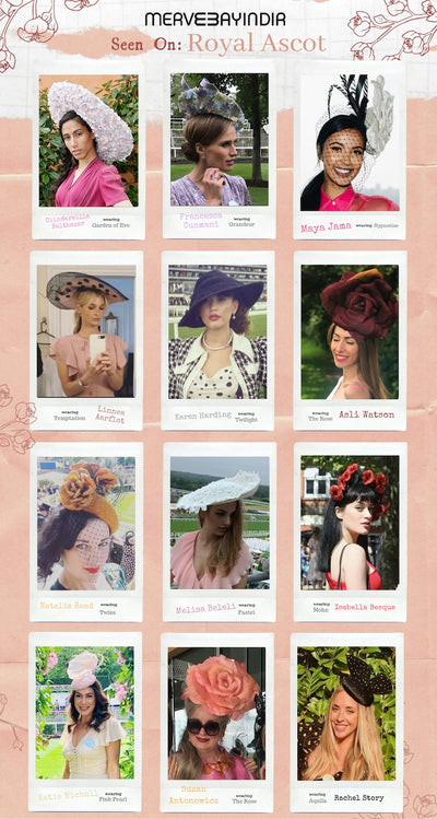Merve Bayindir hats at Royal Ascot