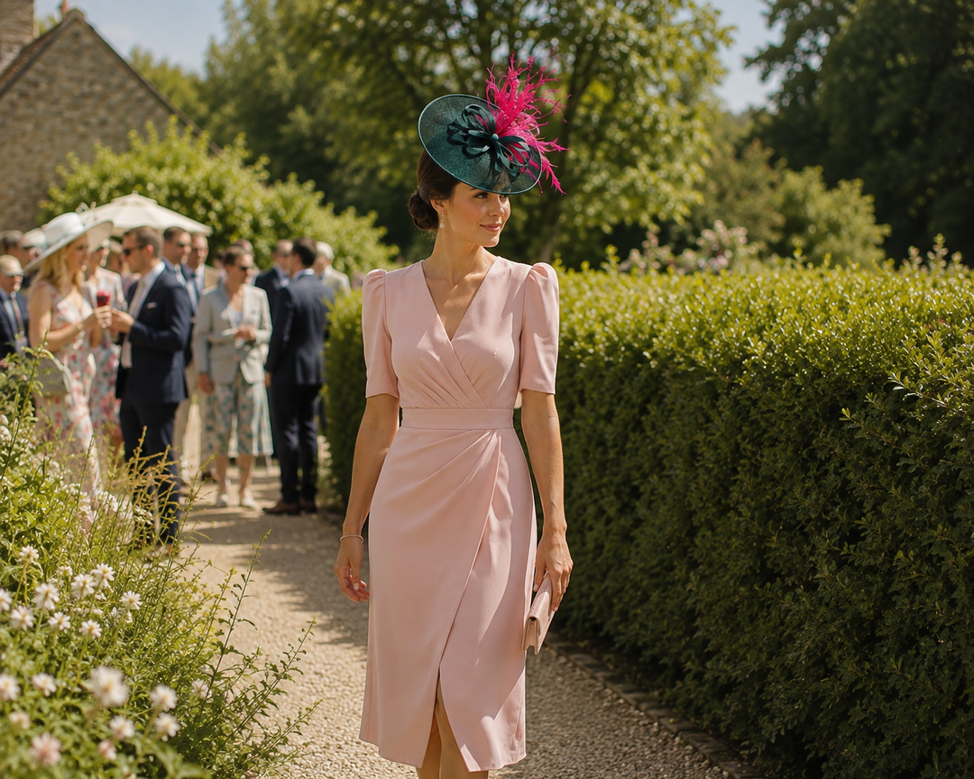What Colour Fascinator with a Pink Dress? (Blush to Fuchsia)