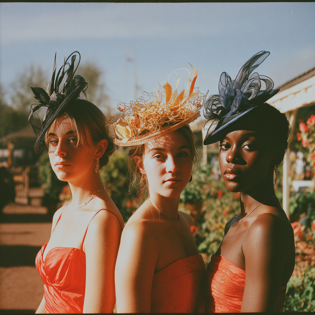 What Colour Fascinator with Red Dress?