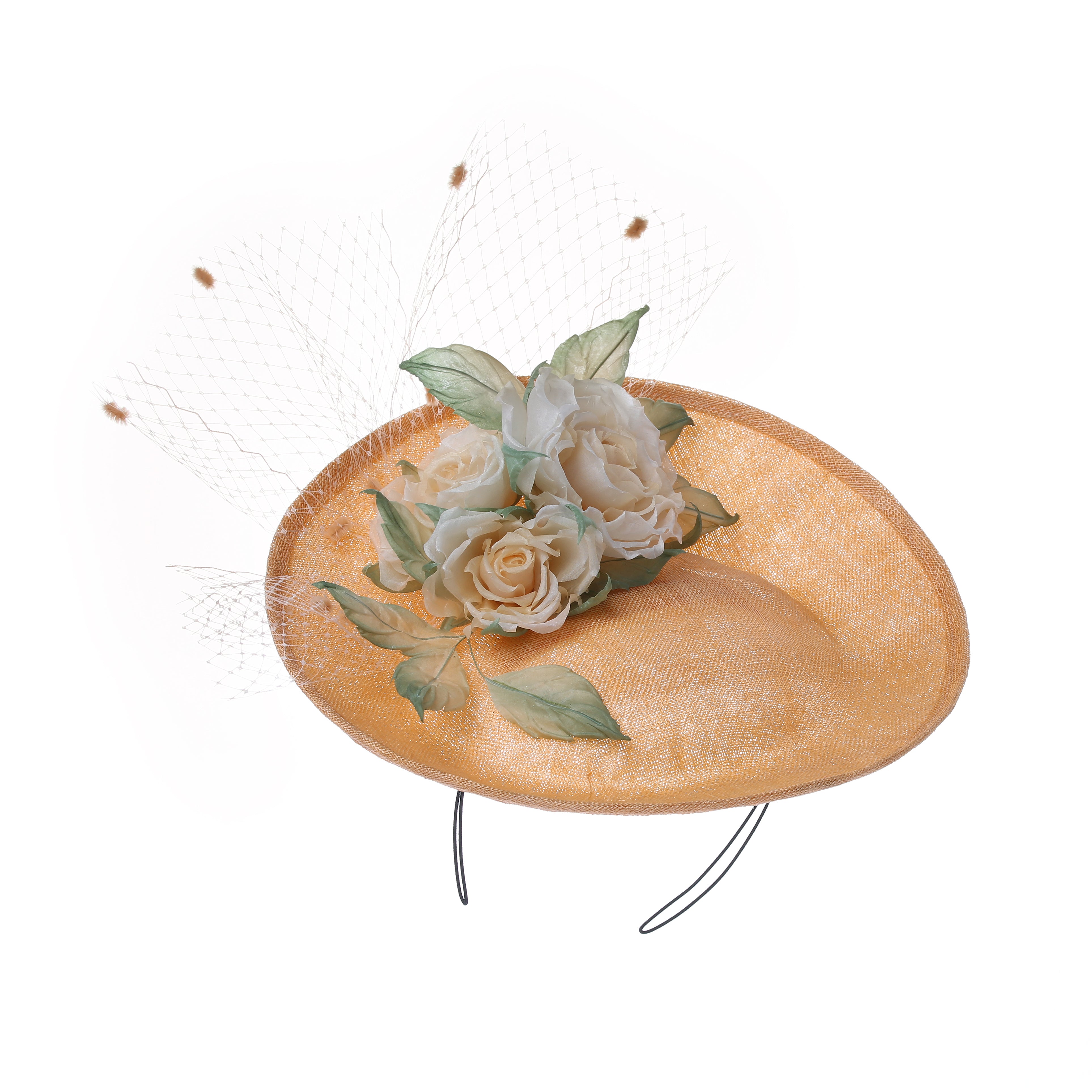 Orange (Peach) Hats and Fascinators for Any Occasion – Merve Bayindir